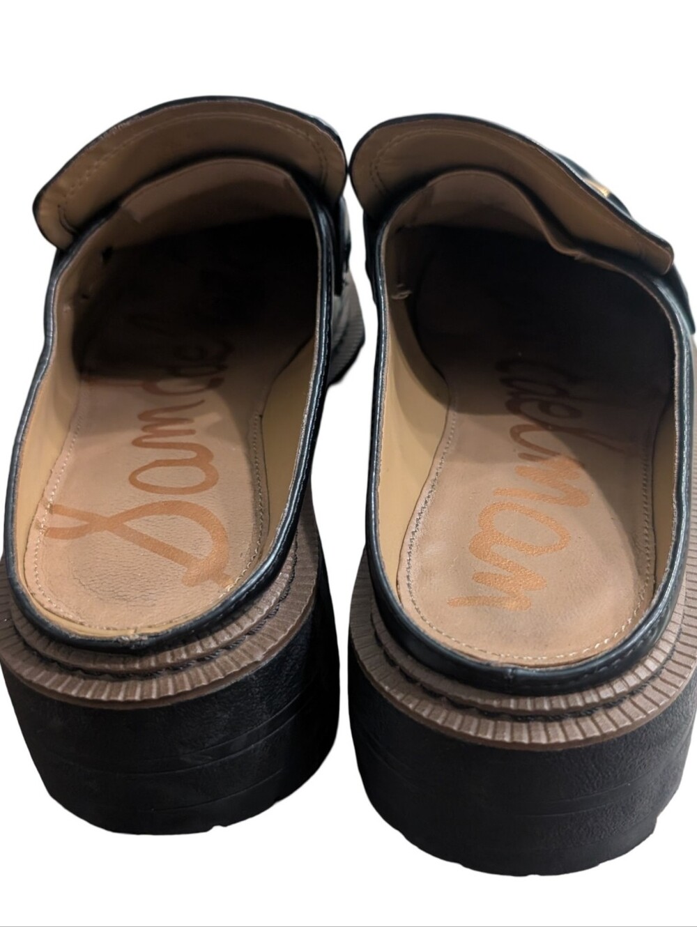 Sam Edelman Women's Lennon Lug Sole Mules Size 7.5 - Picture 4 of 7